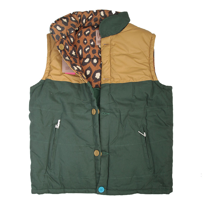 мужской зеленый жилет True spin Alaska Vest Leopard Vest-hntr-grn-leoprd - цена, описание, фото 2